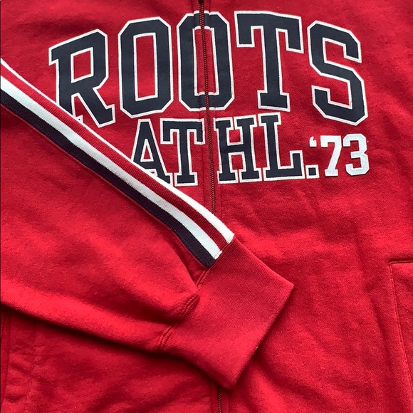 Red Roots Zip Up Sweater - Picture 5 of 5